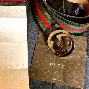 Gucci belt good shape like new never used much size 95-38